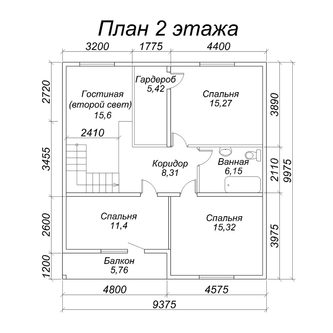 Комплект каркасного дома "Кварц"