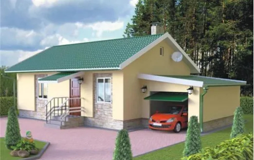 Комплект каркасного дома "Амазонит"