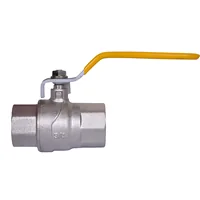 Кран шаровый газовый вн/вн 1/2"