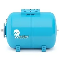 Бак мембранный для водоснабжения горизонтальный Wester WAO150