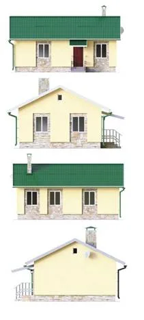 Комплект каркасного дома "Агат"