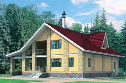 Комплект каркасного дома "Топаз"