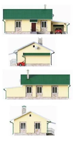 Комплект каркасного дома "Амазонит"