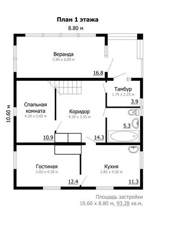 Комплект каркасного дома "Гросуляр"